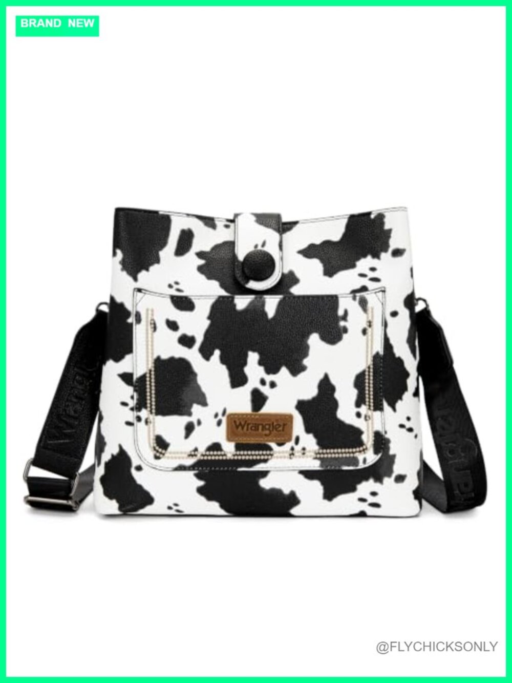 Faux Leather Medium Crossbody Bucket Bag with Shoulder Strap